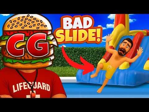 This NEW Water Slide Could Get My Park SHUT DOWN! (Waterpark Simulator)