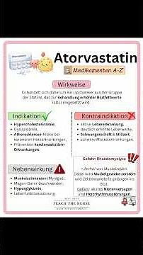 Atorvastatin – Cholesterinsenker mit Nebenwirkungen?