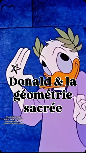 ✨ Disney et l’art de la géométrie sacrée : explore avec Donald ! ✨ 🔥 Abonne-toi, chaque jour je dévoile des vérités cachées ! Dans un monde où les dessins animés divertissent, « Donald in Mathmagic Land » (1959) éveille. 📐 Ce chef-d’œuvre d’animation nous plonge dans la magie des mathématiques, révélant les secrets de la géométrie sacrée. 🍃 En suivant Donald, transitons de la simple forme triangulaire au nombre d’or, de la spirale parfaite jusqu’aux mystères de la nature. 🔍 Ce n’est pas un s
