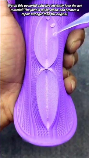 Adhesive Repairs Cut Stronger Than Before.