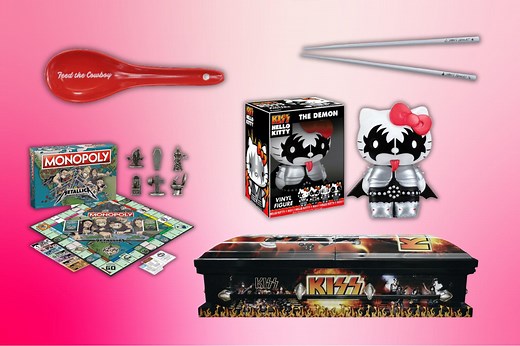 10 of the weirdest and most interesting pieces of band merch