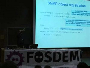 [FOSDEM 2014] python-netsnmpagent -- Writing net-snmp AgentX subagents in Python