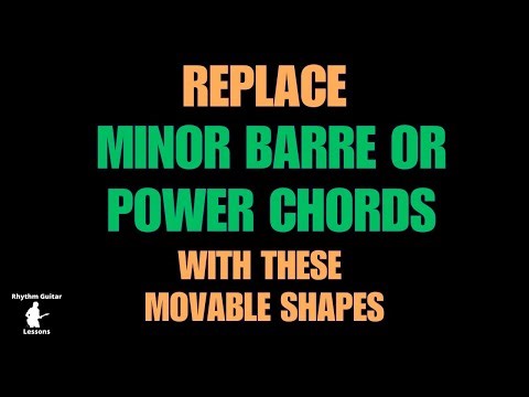 Replace Minor Barre / Power Chords with These Movable Shapes [2025]