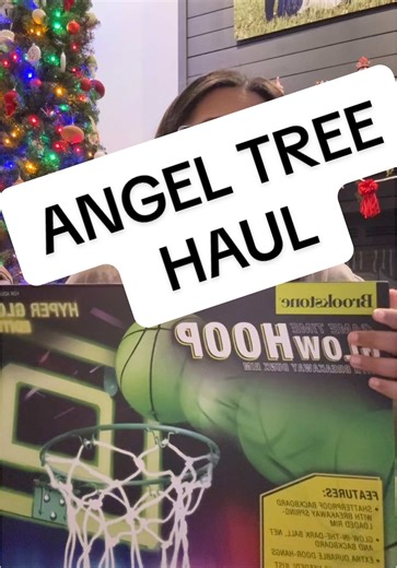 my first time doing angel tree as a very average person 🙃 also please forgive my voice #angeltree