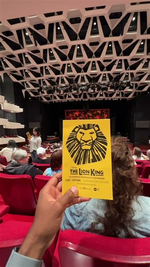 Lion king 👑 an amazing musical performance #montreal #lionking