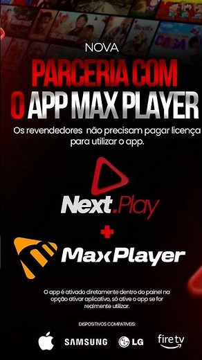 Max player , mais uma parceria instalação e acesso ao app simples e fácil