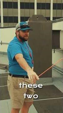 High Rise Window Cleaning Safety | How Window Cleaners Tie Off and Use Roof Anchors