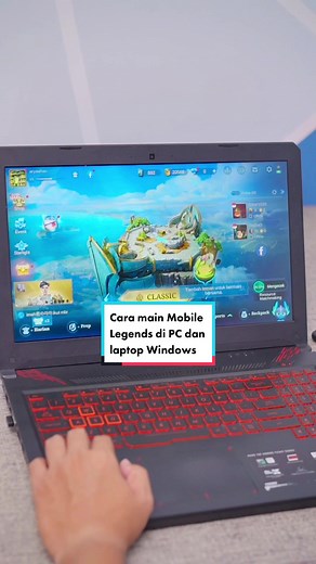 Cara Main Mobile Legends di PC dan Laptop Windows