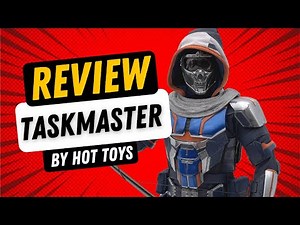 Review - Taskmaster by Hot Toys from Marvels Black Widow - 1/6 Scale Action Figure Unboxing