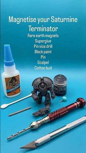 Magnetizing Saturnine Terminator tutorial #warhammer #warhammercommunity #gamesworkshop #horusheresy