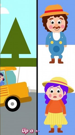 Wheels On The Bus | Wheels On The Bus Go Round And Round | Famous Songs | #shorts #bussongforkids