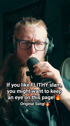 If you like FLITHY slam, you might want to keep an eye to my page!🔥 #slam #deathcore #deathmetal