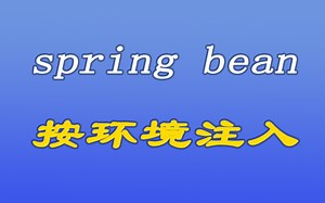 [java漫谈系列168]spring bean的按环境注入