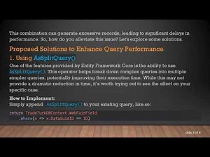How to Optimize Your Linq Queries in Asp.net Core for Better Performance