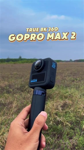 GoPro MAX 2 captures TRUE 8K 360 video! Shoot everything first, decide the angles later and TURN 360 FOOTAGE INTO RAD VIDEOS!!! One camera. All angles. Zero regrets. #GoPro @GoPro @GoPro Malaysia