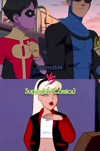 Invincible vs. Supergirl (Old from my IG)