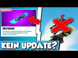 KEIN NEUES FAHRZEUG in FORTNITE HEUTE!! 😱 - UPDATE 7.10 in FORTNITE VERSCHOBEN!!