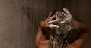 Woman Washing Hair Shampoo Shower Hair Stock Footage Video (100% Royalty-free) 1105185393 | Shutterstock