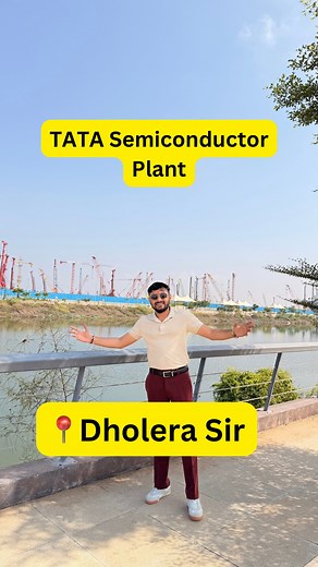 80K views · 3.5K reactions | Tata Semiconductor Plant  Dholera Sir. Follow @darssshhak #darshakrathod #realestate #dholera #dholerasir #smartcitydholera #tatasemiconductorplant | Darshak Rathod | Facebook
