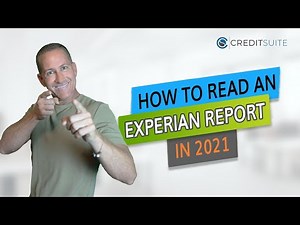 How to Read an Experian Report in 2021