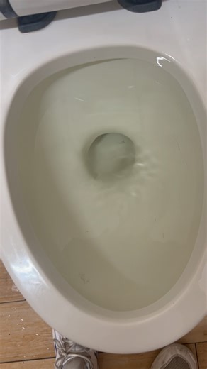 1970s-1980s American standard afwall toilet siphoning out!!!