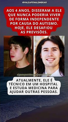 SUPERAÇÃO REAL: Jovem que nunca viveria independente hoje estuda medicina.
