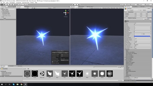 闪现 爆炸 Particle VFX unity