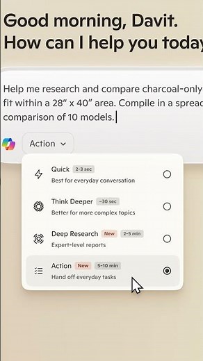 How to use Actions in Microsoft 365 Copilot