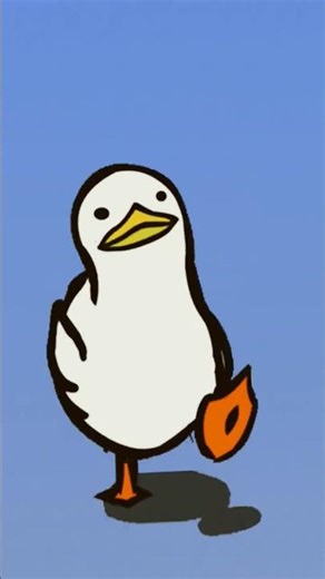 walking duck #art #funny #art