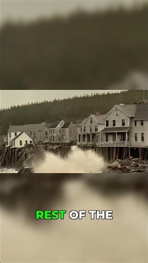 1929 Newfoundland Tsunami Destroyed Everything in Seconds #Earthquake #Disaster #Shorts