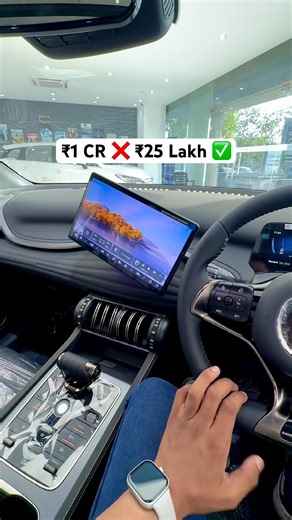 Features of a car worth ₹1 CR for ₹25 Lakh 😳 #shorts #byd #atto3 #feature #luxury #car