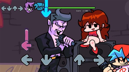 Friday Night Funkin week 1 全流程演示