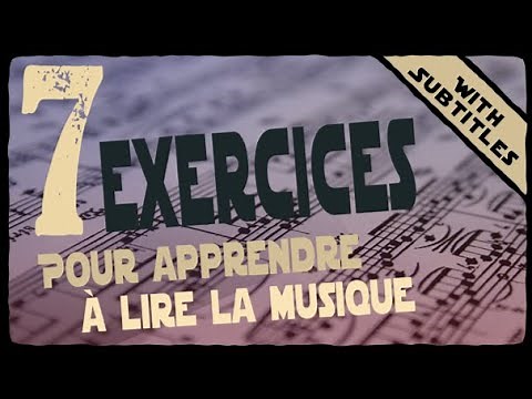 7 exercices pour apprendre à lire la musique