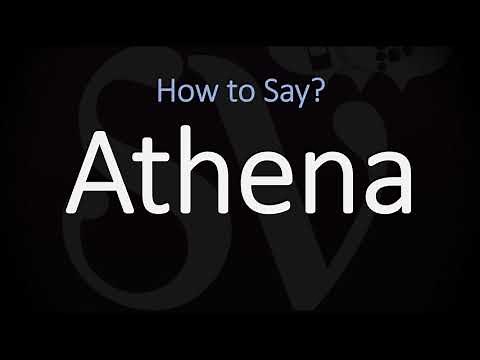 How to Pronounce Athena? (CORRECTLY)