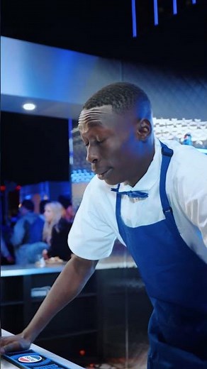 Order up! @SHAQ lives large but @khabylame learns that Pepsi mini cans are the perfect size for Shaq