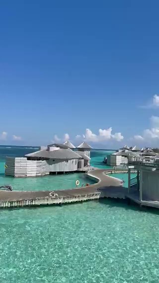 人生で見た景色の中で、いちばん綺麗だったモルディブ🇲🇻空と海、全部が現実じゃないみたいで。天気も完璧で、ただそこにいるだけで幸せだったなぁ🐠🩵こういう時間って、きっと一生忘れない。