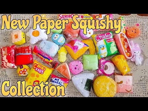 NEW PAPER SQUISHY COLLECTION