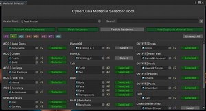 Material Selector Tool