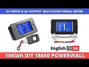 DC & AC Watt Meter Installed (Tagalog with English Subtitle)