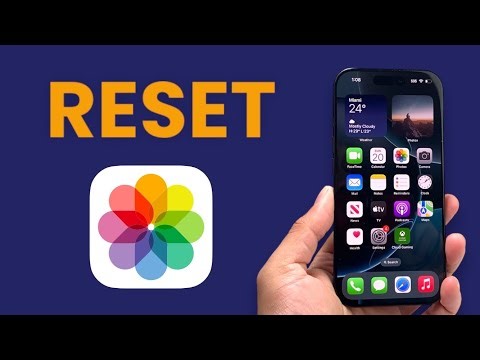 How To Reset Photos App on iOS 18