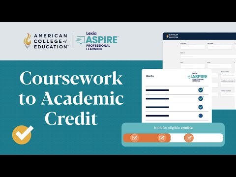 3 Easy Steps to Academic Credit with ACE