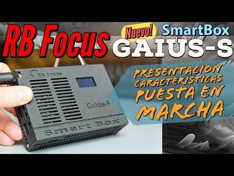 Gaius-S SmartBox de RB Focus - Nuevo sistema inteligente de control para equipos astronómicos.