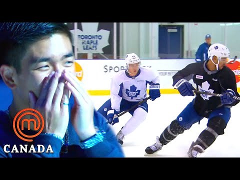 Cooking For The Toronto Maple Leafs | MasterChef Canada | MasterChef World