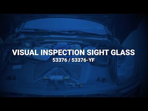 Mastercool Visual Inspection Sight Glass - How to See Condition of Refrigerant in Your Vehicle