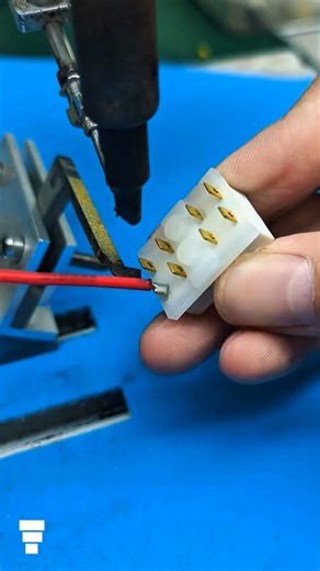 “Precision Spot Welding Connector Pins | High-Accuracy Wire Terminal Welding Tutorial”