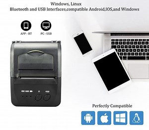 Bluetooth printer mini POS - novo!