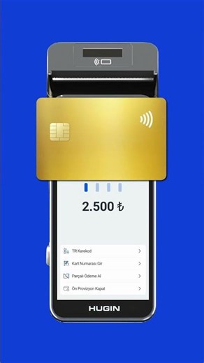 Hugin S1 Android ÖKC Kredi Kartı Tahsilatı