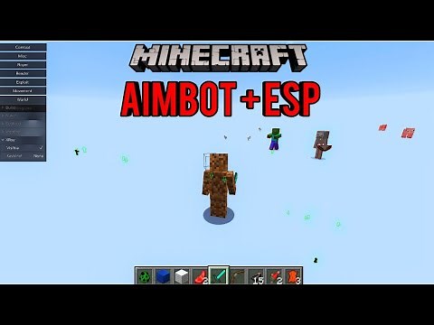 MINECRAFT AIMBOT + ESP🔥 [German] | Minecraft Cheat / Hack | Impact | Aim Assist | Radar ESP Map