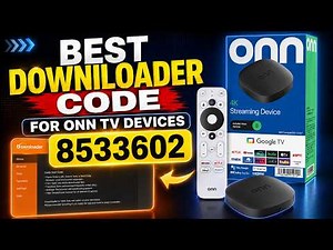 The ONLY Best Downloader Code for ONN TV Devices!