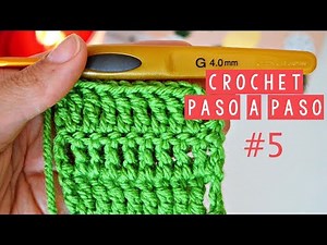 CROCHET PASO A PASO - PUNTO ALTO DOBLE | Danii's Ways EXPRESS ♡